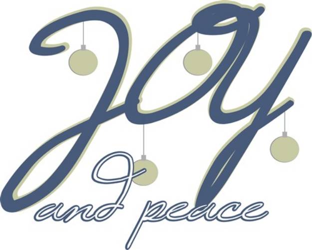 Picture of Joy And Peace SVG File