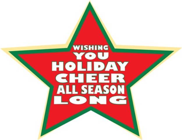 Picture of Holiday Cheer Season SVG File
