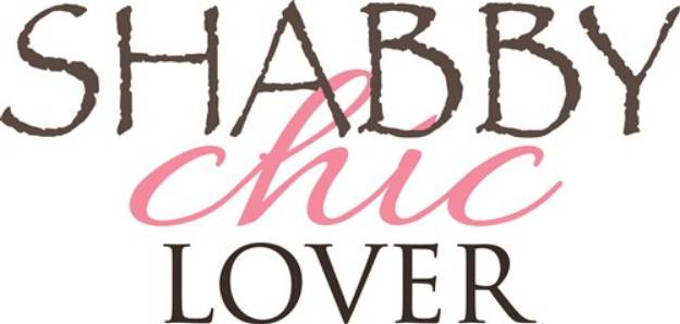Picture of Shabby Chic Lover SVG File