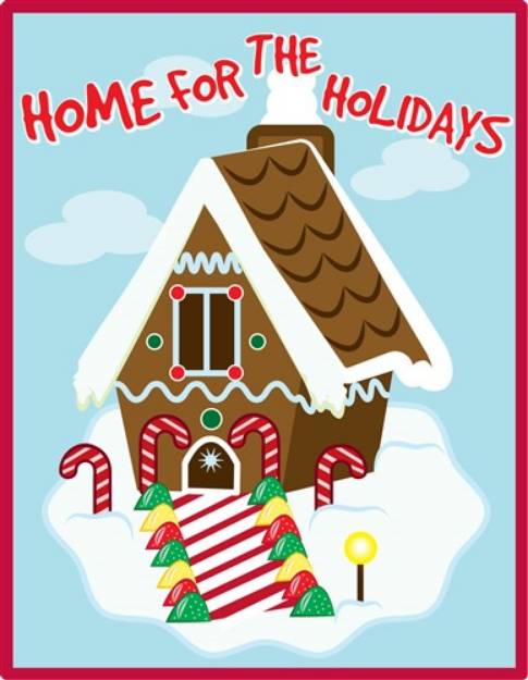 Picture of Holiday Home SVG File