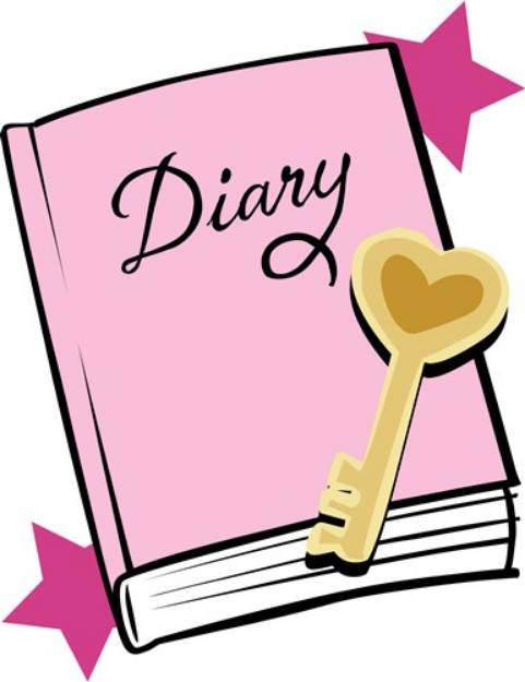 Picture of Diary SVG File