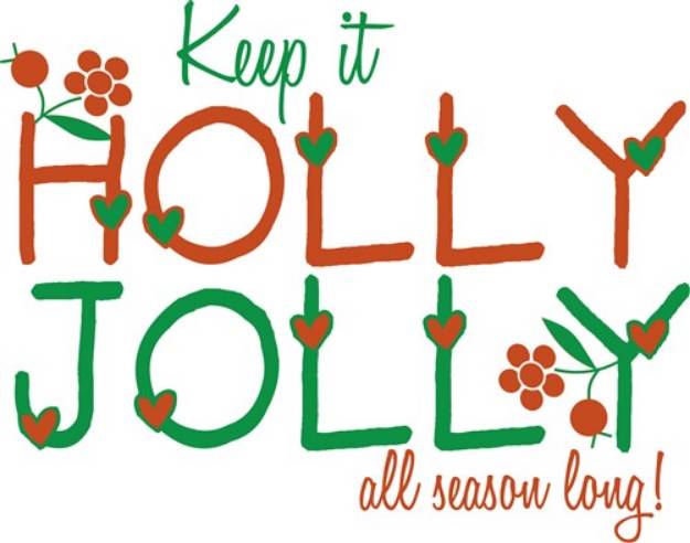 Picture of Keep It Jolly SVG File