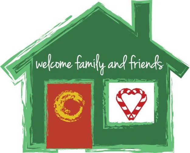 Picture of Welcome Family SVG File