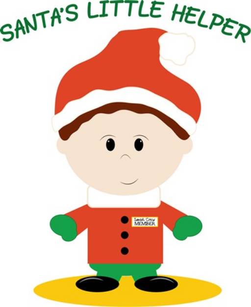 Picture of Santas Little Helper SVG File