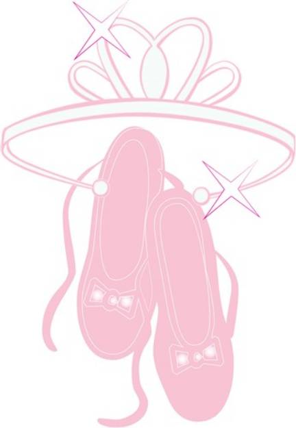 Picture of Ballet Slippers SVG File