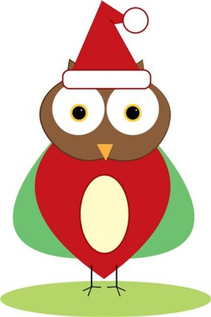 Picture of Christmas Owl SVG File