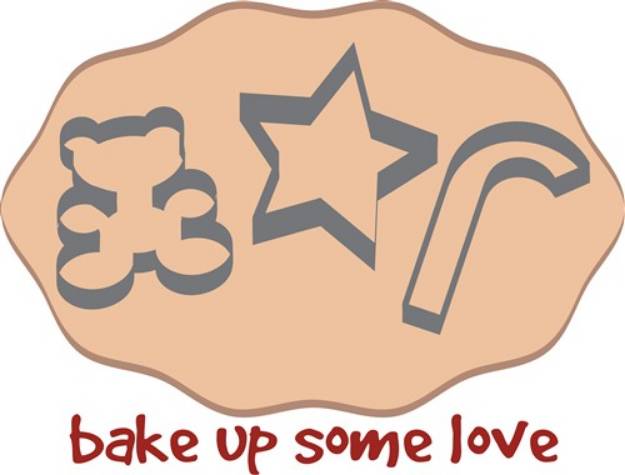 Picture of Bake Some Love SVG File