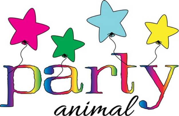 Picture of Party Animal SVG File