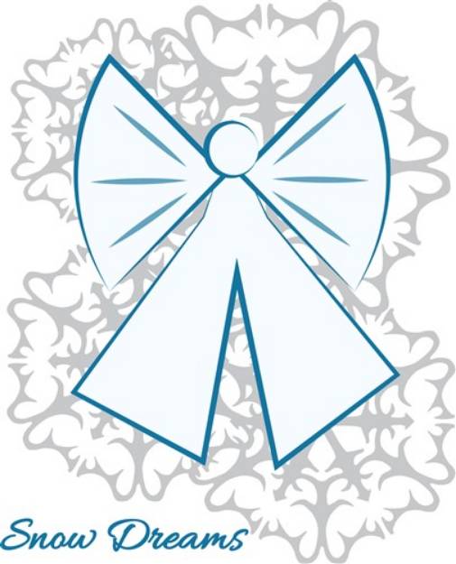 Picture of Snow Dreams SVG File