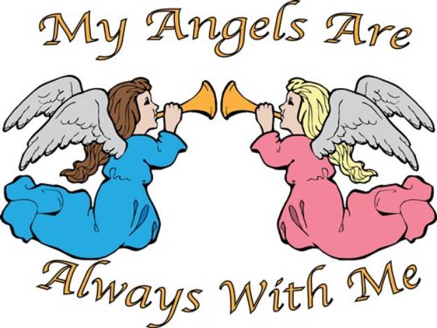 Picture of My Angels SVG File