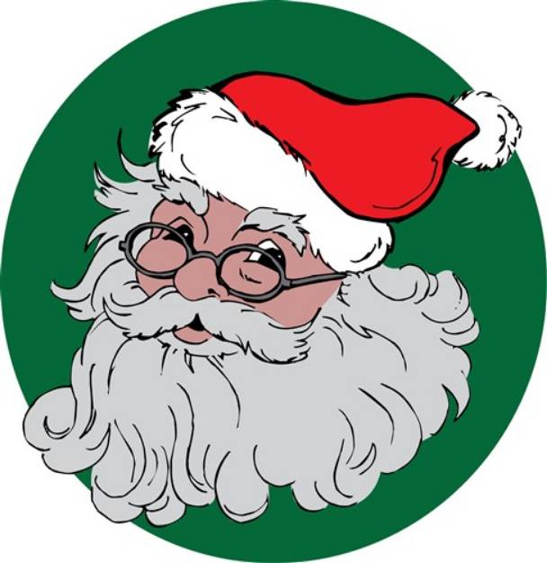 Picture of Jolly Santa SVG File
