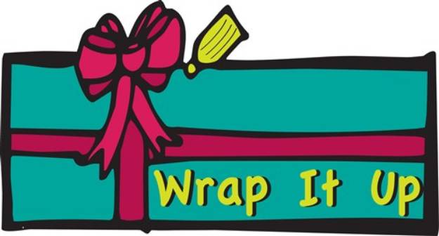 Picture of Wrap A Gift SVG File