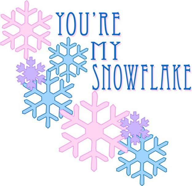 Picture of My Snowflake SVG File