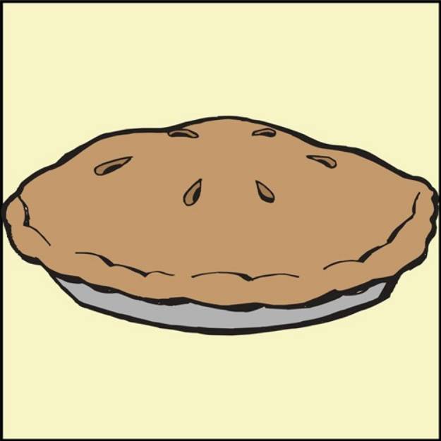 Picture of Baked Pie SVG File