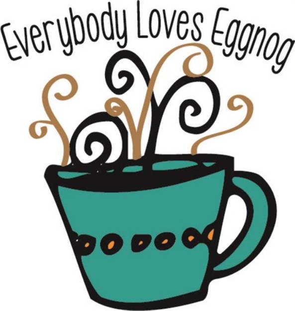 Picture of Love Eggnog SVG File