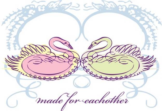 Picture of Made For Eachother SVG File