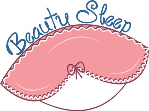 Picture of Beauty Sleep SVG File