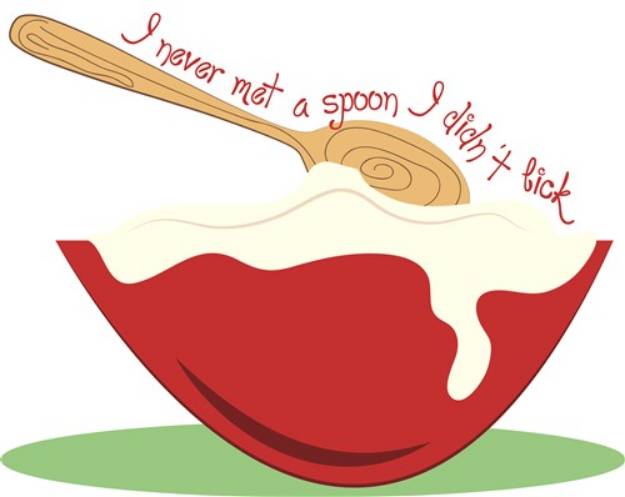 Picture of I Never Met A Spoon SVG File