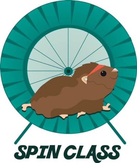 Picture of Spin Class SVG File