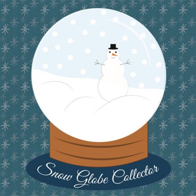 Picture of Snow Globe Collector SVG File