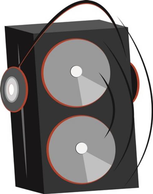 Picture of Speaker Base SVG File