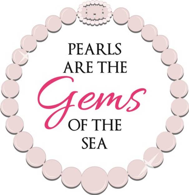 Picture of Gems Of The Sea SVG File