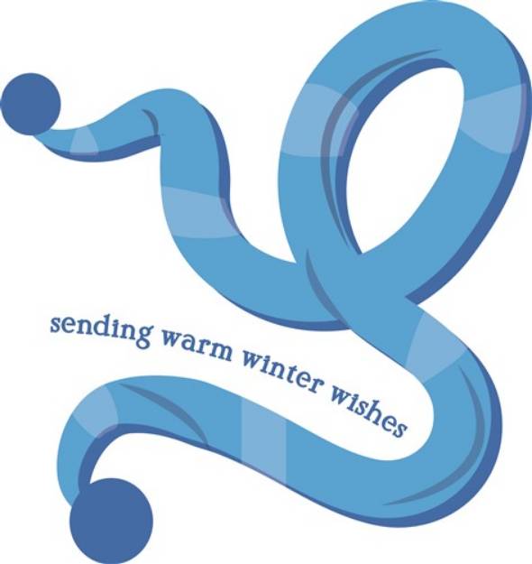 Picture of Warm Winter Wishes SVG File