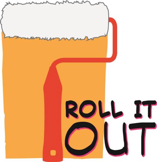 Picture of Roll It Out SVG File