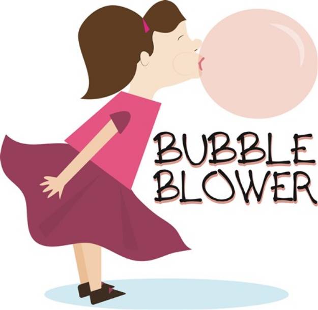 Picture of Bubble Blower SVG File