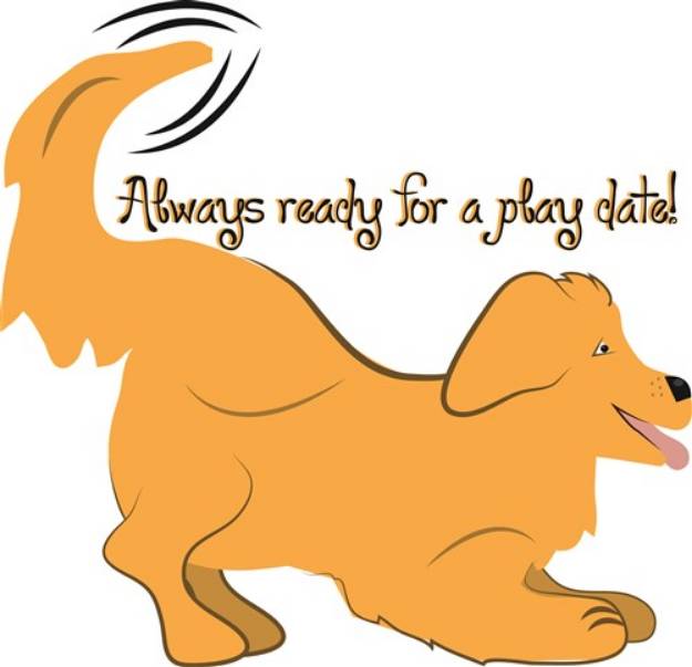 Picture of Ready For A Play Date SVG File