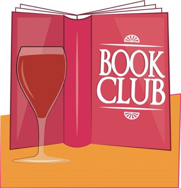 Picture of Book Club SVG File