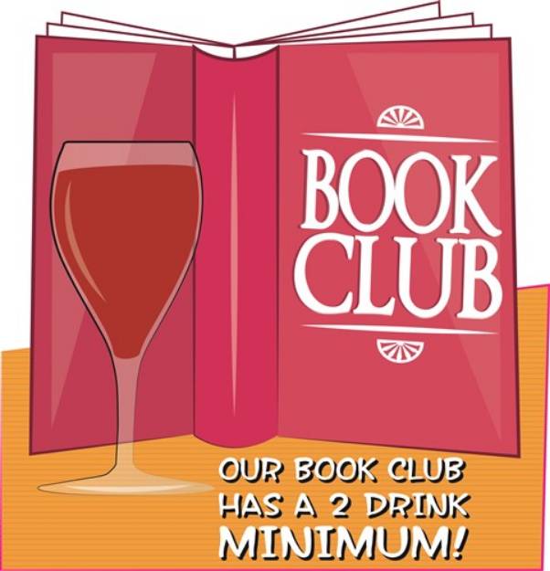 Picture of Book Club Minimum SVG File