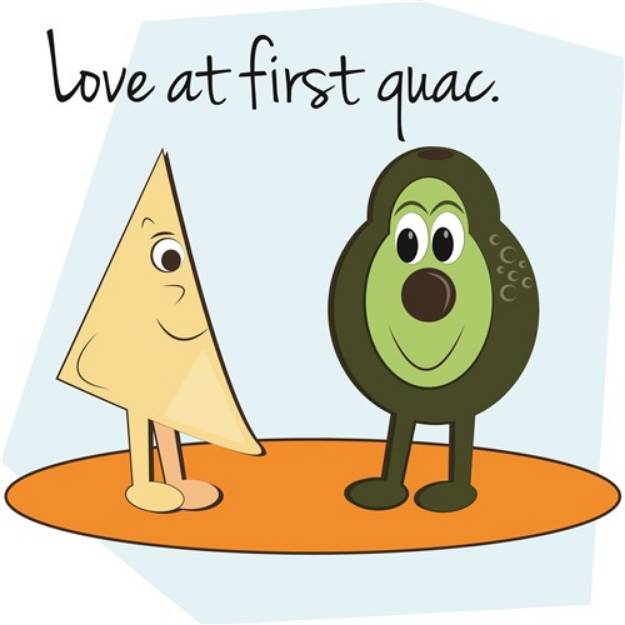 Picture of Love At First Quac SVG File
