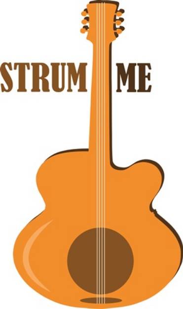 Picture of Strum Me SVG File