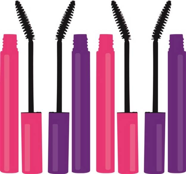 Picture of Red And Purple Mascara SVG File