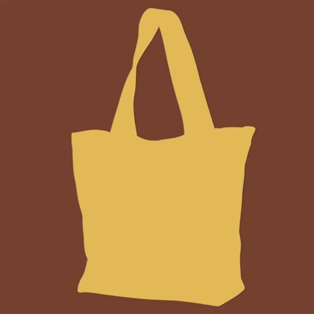 Picture of Yellow Cloth Bag SVG File