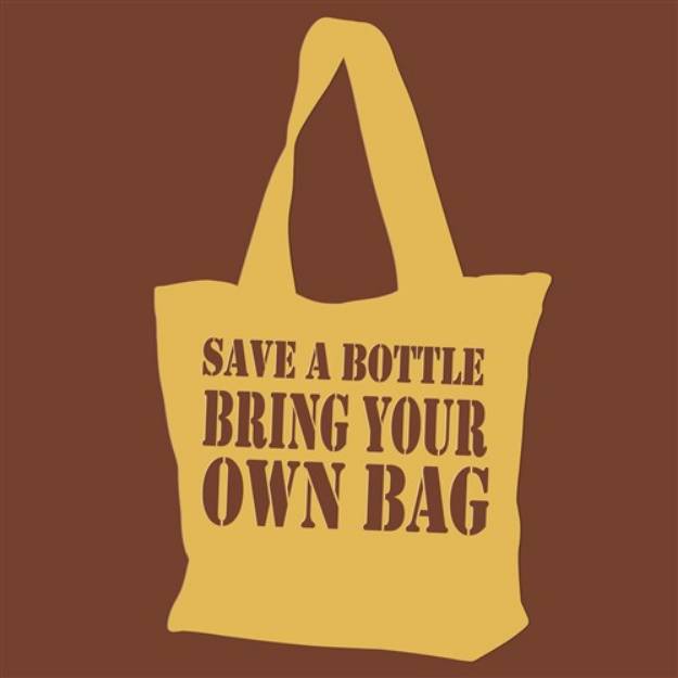 Picture of Bring Your Own Bag SVG File