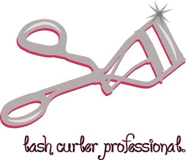 Picture of Lash Curler Professional SVG File