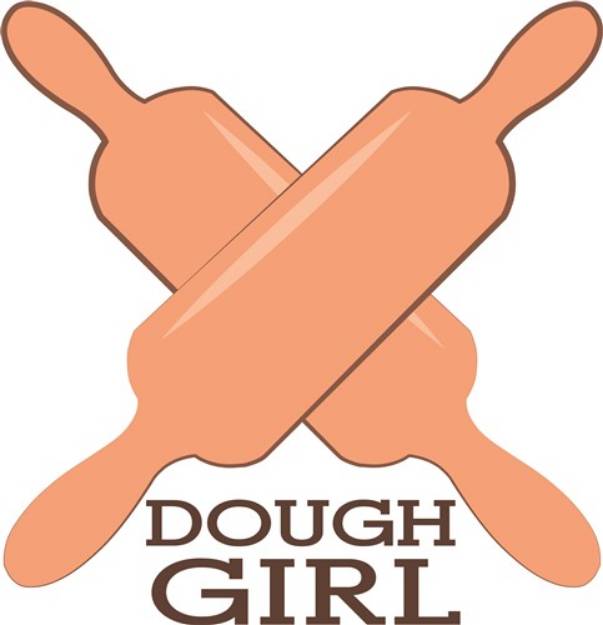 Picture of Dough Girl SVG File