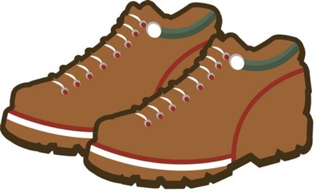 Picture of Hiking Shoes SVG File