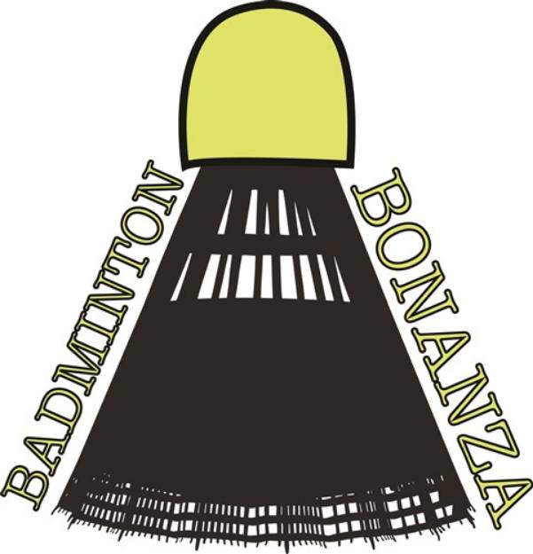 Picture of Badminton Bonanza SVG File
