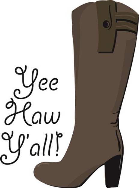 Picture of Yee Haw Y’all SVG File
