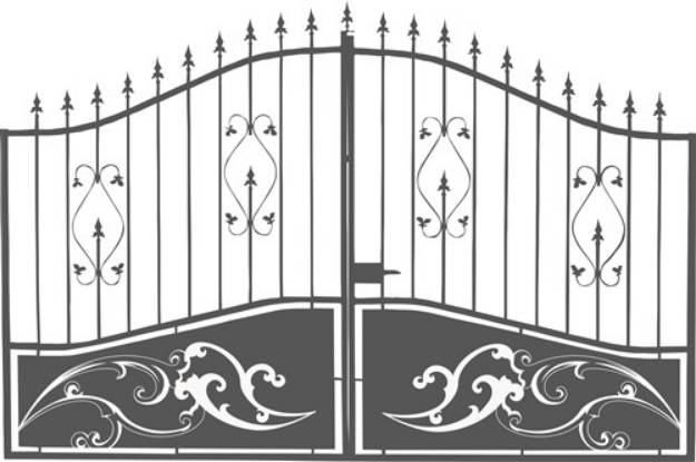 Picture of Iron Gate SVG File