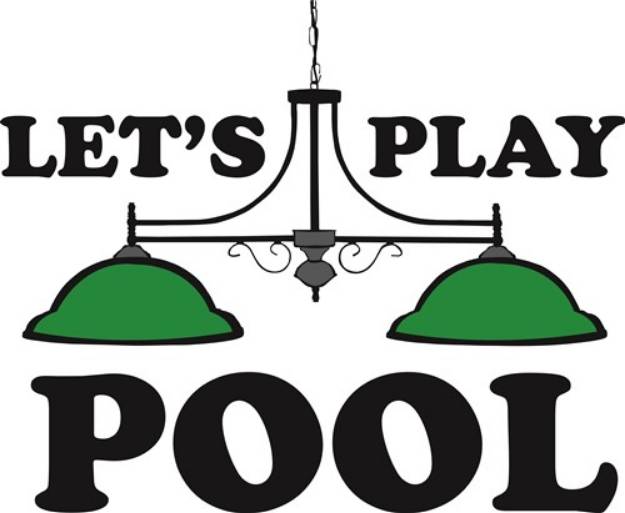 Picture of Let’s Play Pool SVG File