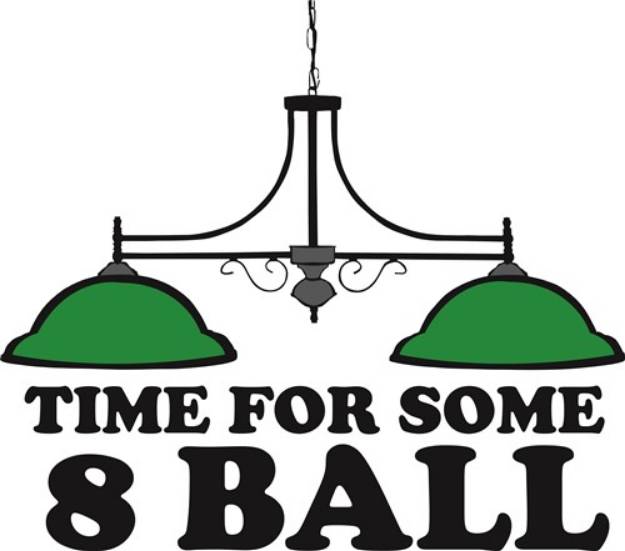 Picture of Time For Some 8 Ball SVG File