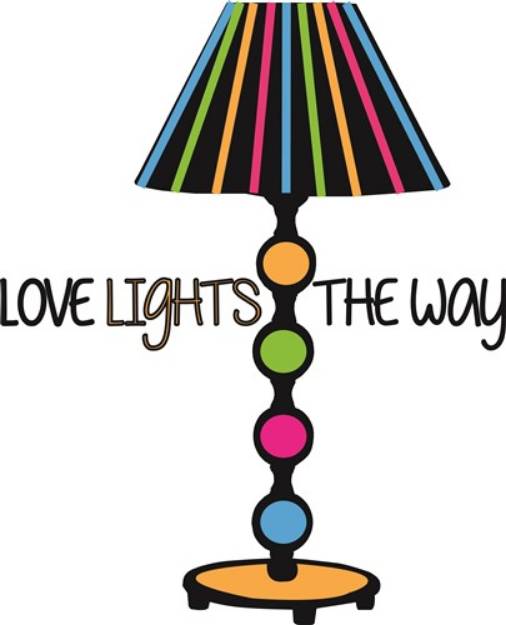 Picture of Love Lights The Way SVG File