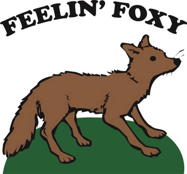 Picture of Feelin Foxy SVG File