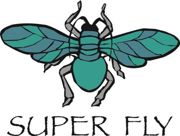 Picture of Super Fly SVG File