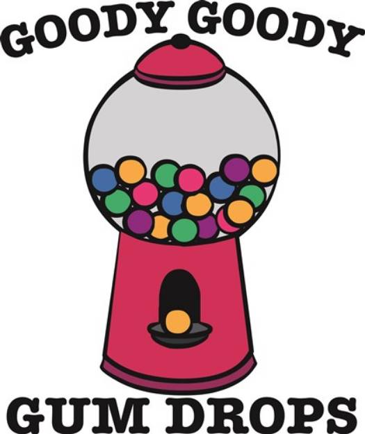 Picture of Goody Goody Gum Drops SVG File