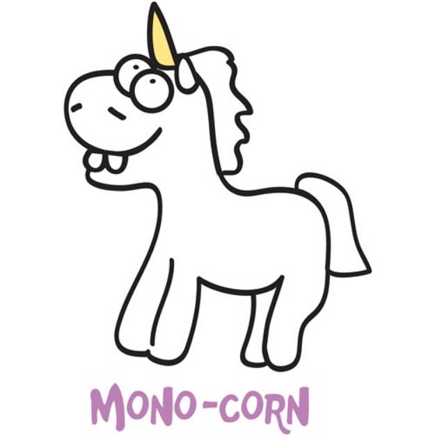 Picture of Mono-corn SVG File